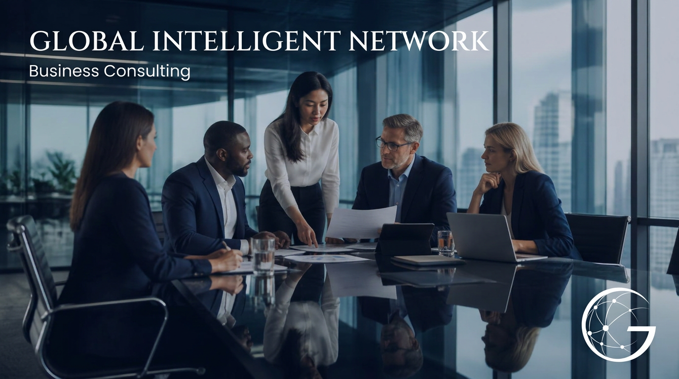 Business team consulting